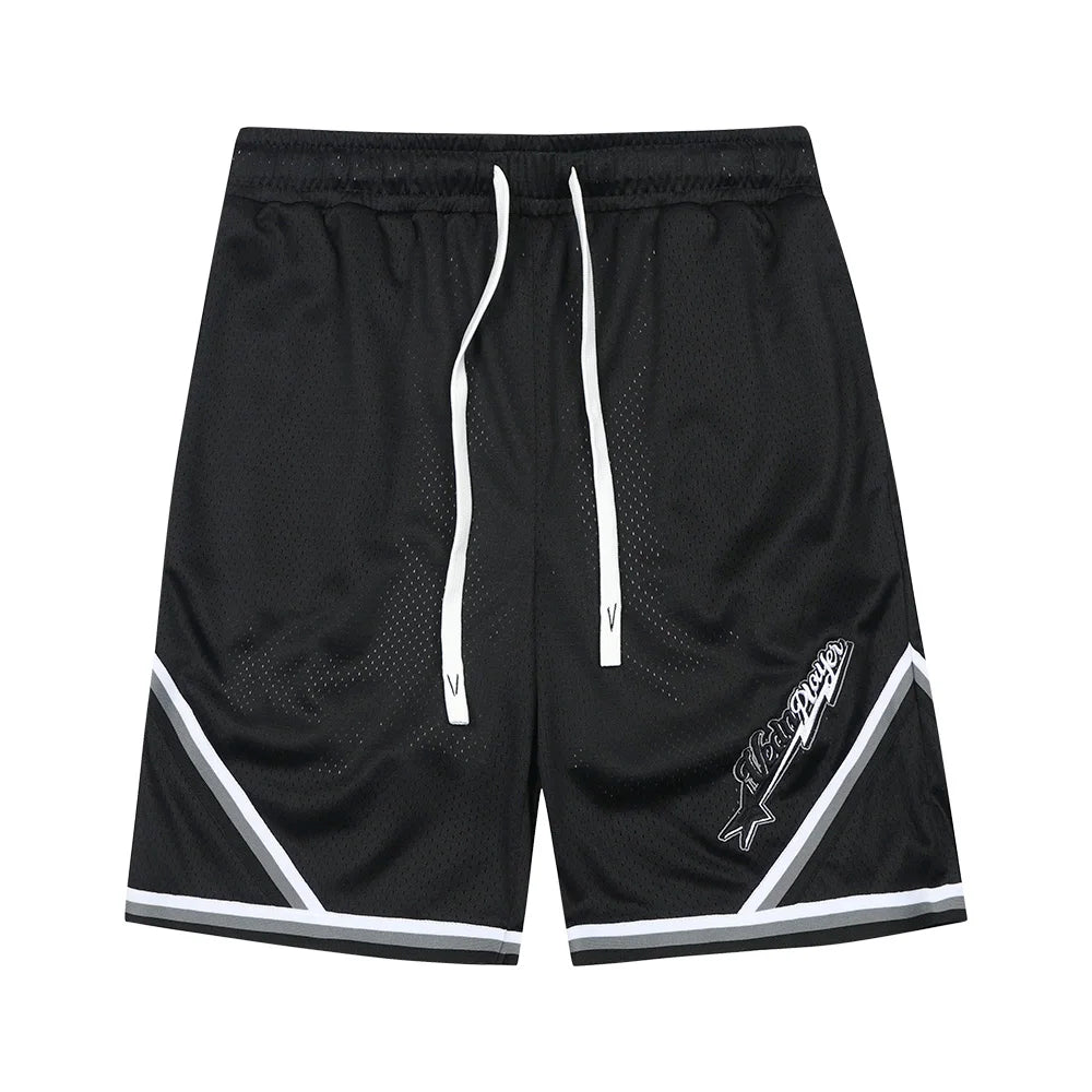 Veidoorn Sky Blue Mesh Basketball Shorts – Ultimate Comfort and Breathability