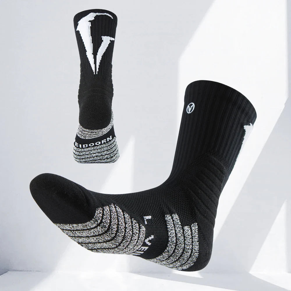 Veidoorn Basketball Socks – Thick Breathable Compression Ankle Support