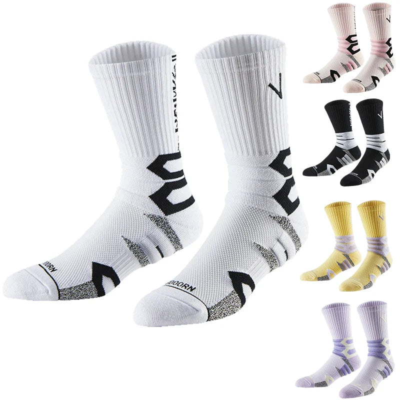 Veidoorn Basketball Compression Socks – Ankle Support and Moisture Absorption