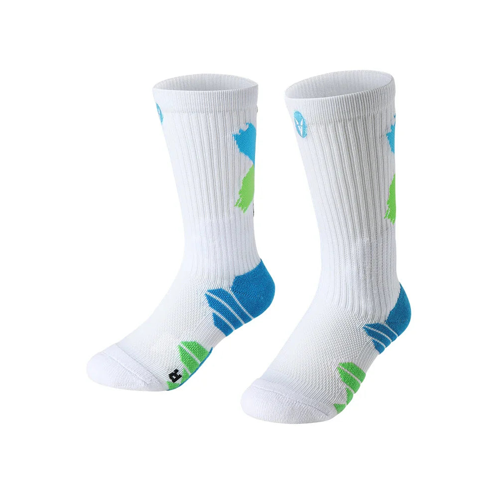 Veidoorn Basketball Socks – Thick Breathable Ankle Support for Kids