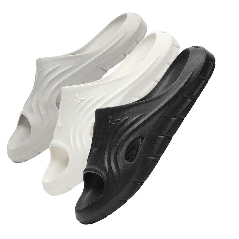 Veidoorn Non Slip Sports Slippers – High Elasticity Shock-Absorbent Comfort
