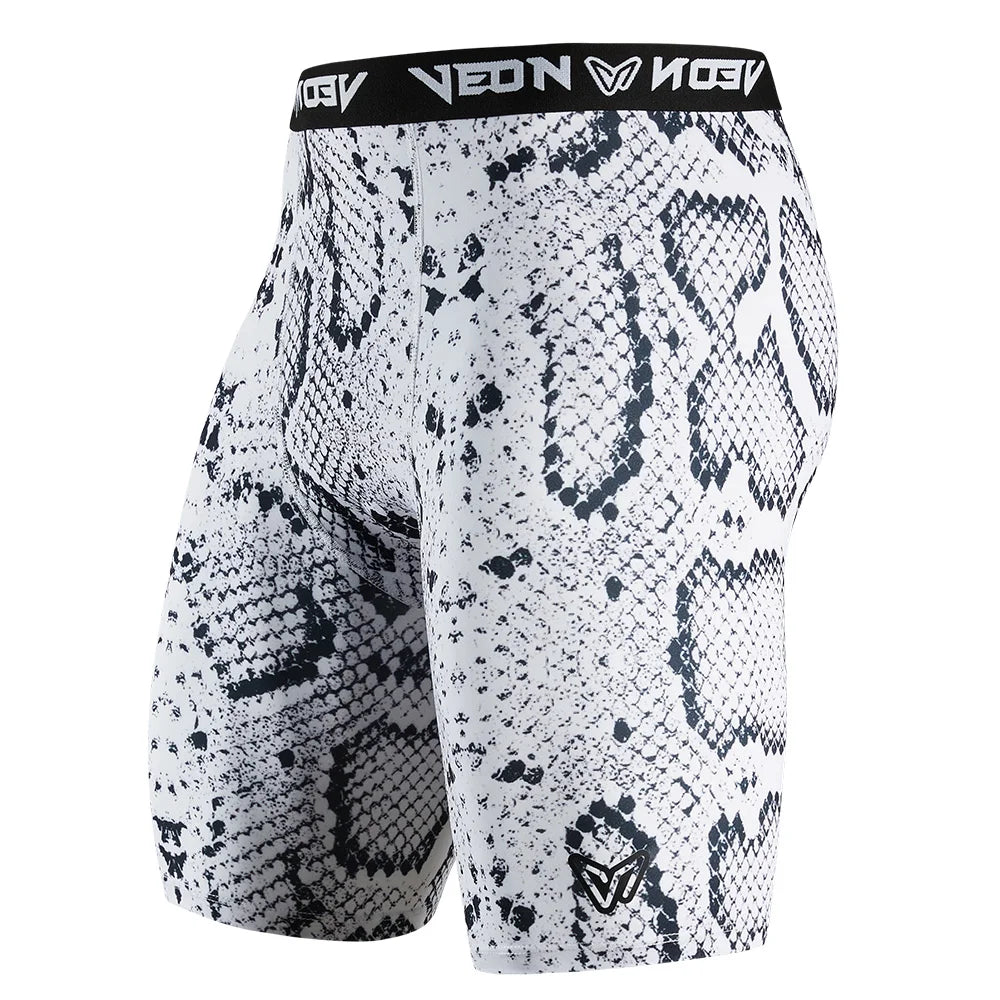 Veidoorn Men's Compression Training Shorts – Quick-Dry Breathable Performance
