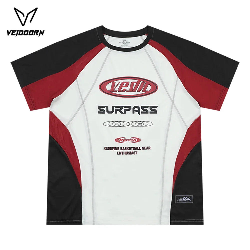 Veidoorn S-6XL Men's Running T-Shirt – Quick Dry Breathable Comfort