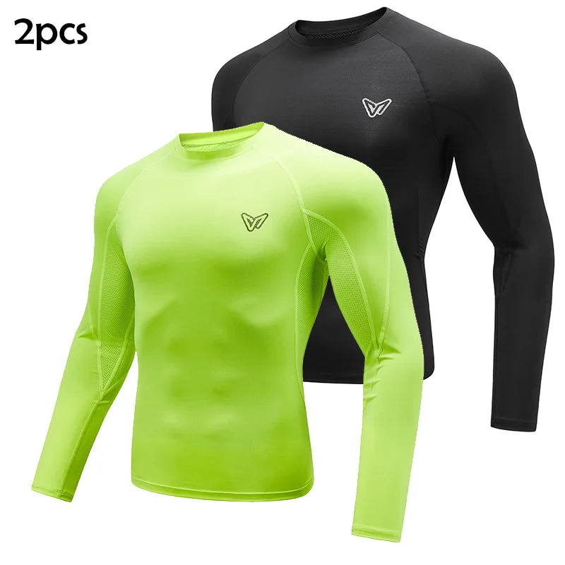 Veidoorn High Quality Compression Shirts – Breathable Mesh Fabric