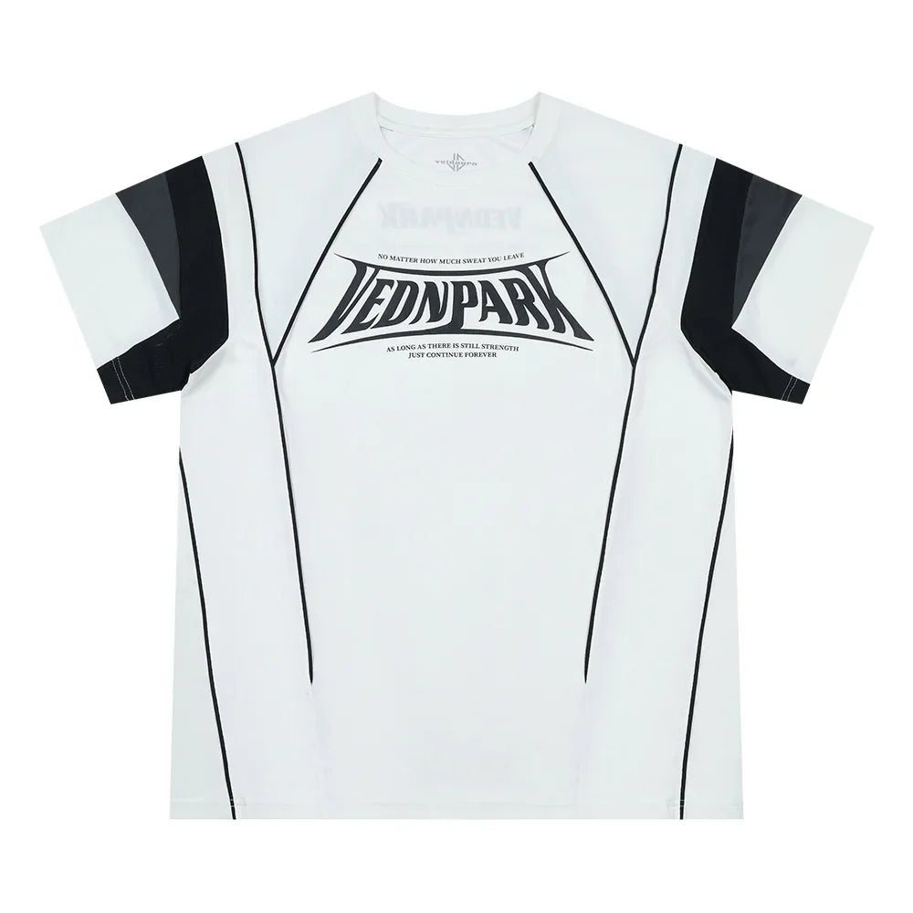 Veidoorn Summer Men's Breathable Sports T-Shirt – Lightweight Quick Dry Comfort