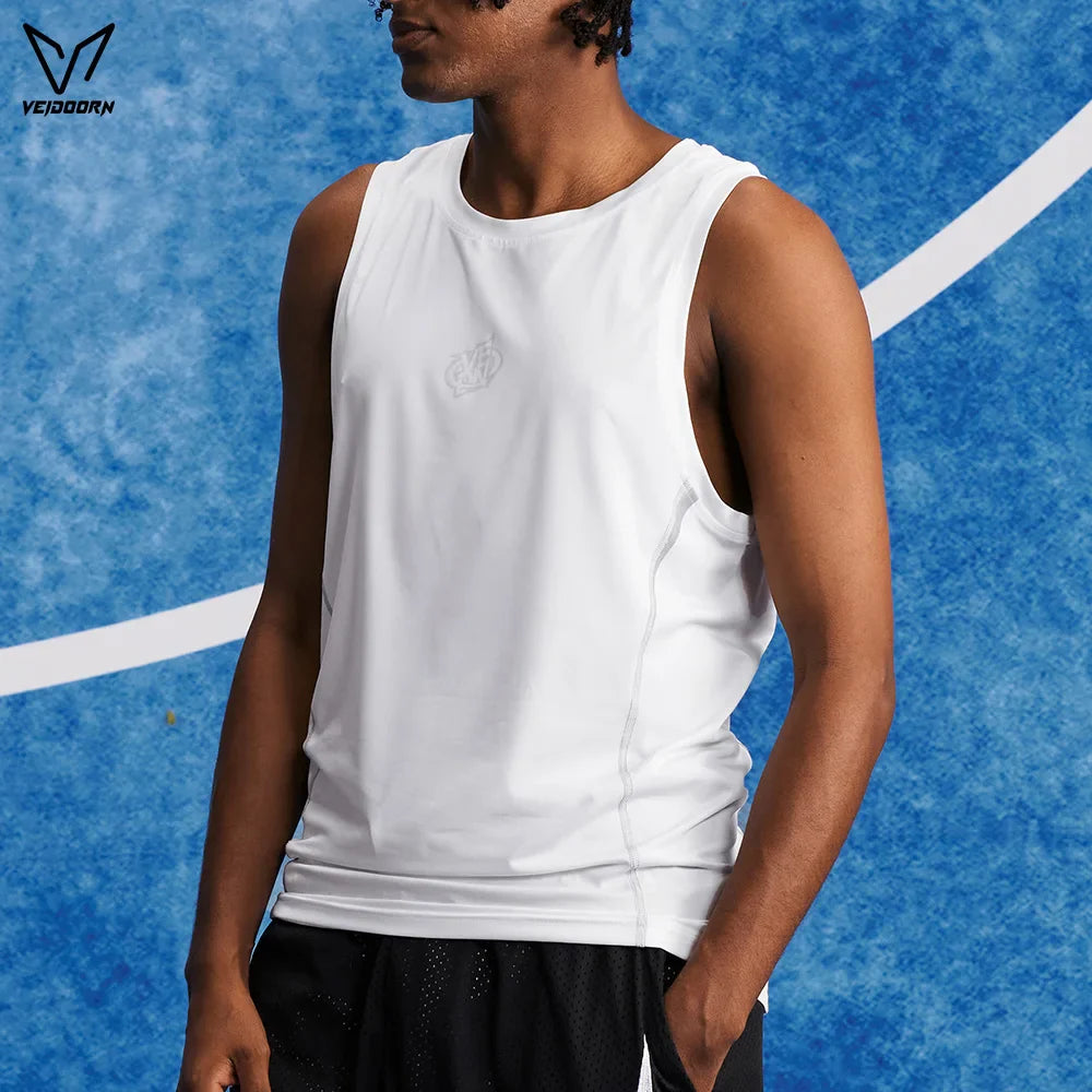 Veidoorn Mens Quick-Dry Sports Vest – Lightweight Breathable Performance