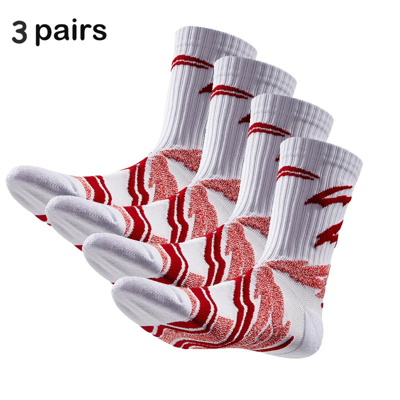 Veidoorn Long Training Socks – Moisture-Wicking Non-Slip Comfort