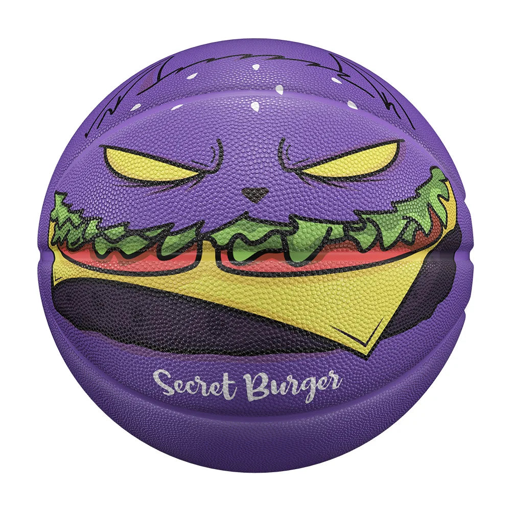 Veidoorn Hamburger Basketball Size 7 – Durable Outdoor Performance
