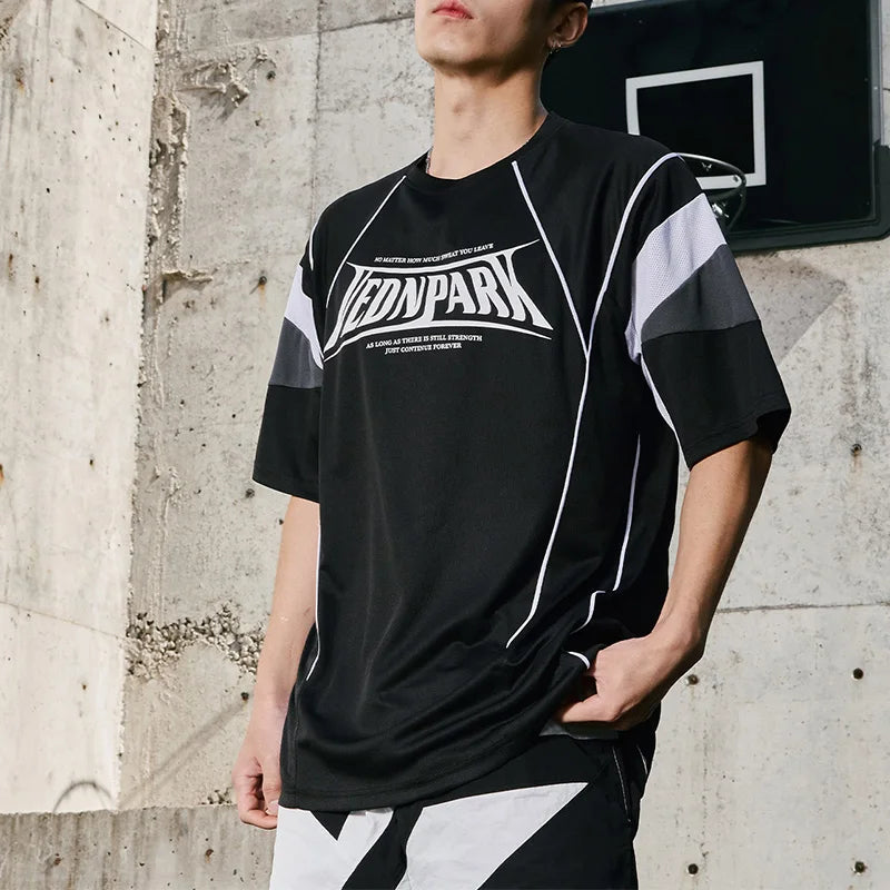Veidoorn Summer Men's Breathable Sports T-Shirt – Lightweight Quick Dry Comfort