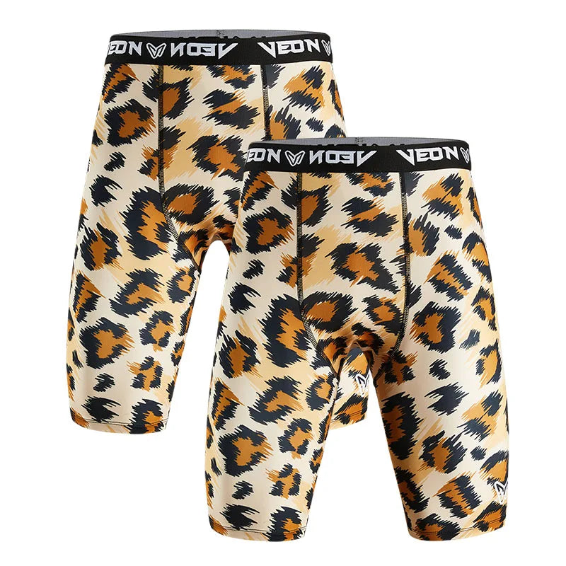 Veidoorn Men's Compression Training Shorts – Quick-Dry Breathable Performance