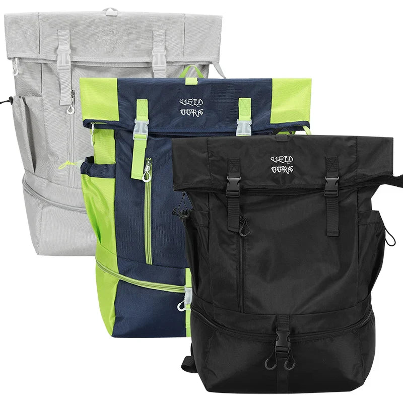 Veidoorn Gym Backpack – Water Resistant With Shoe Compartment