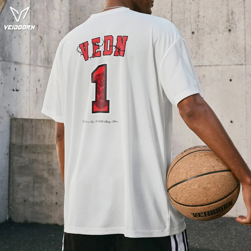Veidoorn 2025 Casual Sports T-Shirt – Breathable Quick-Dry Fabric