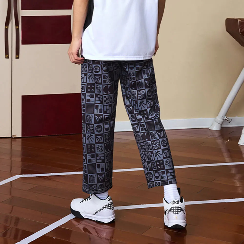 Veidoorn Breathable Sport Long Pants – Elastic Waistband for Comfortable Fit