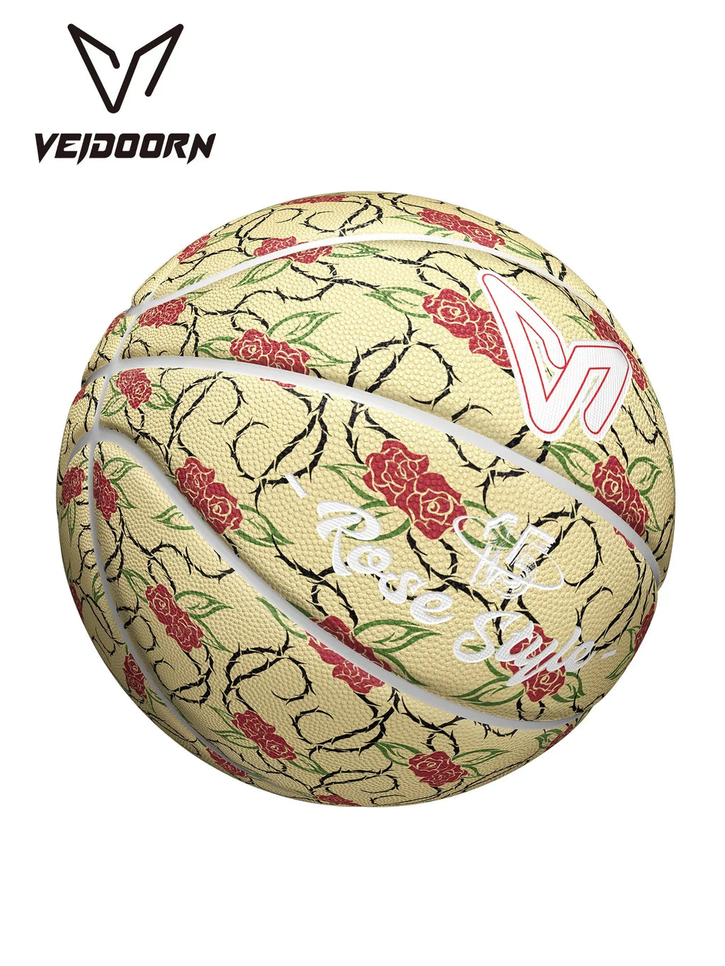 Veidoorn Size 7 PU Basketball – High Bounce and Durable Grip