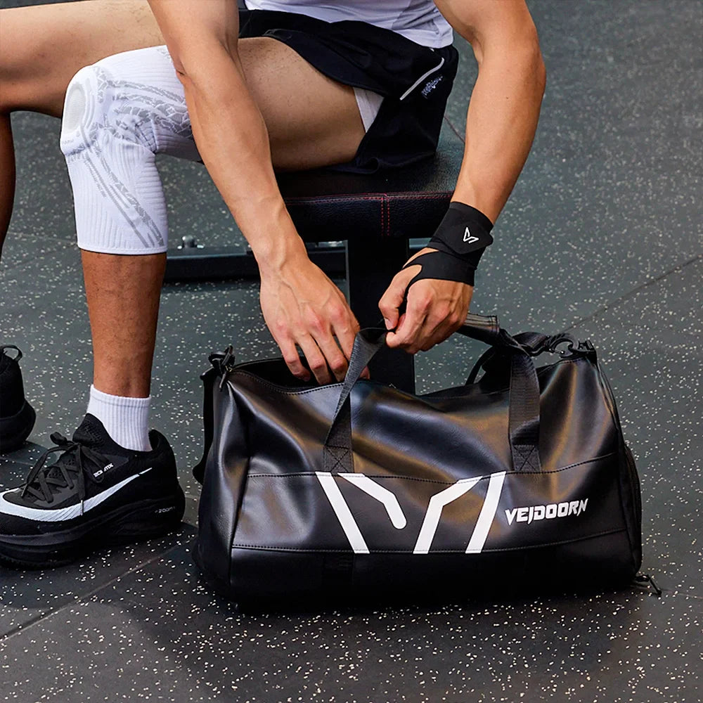Veidoorn Large Capacity Gym Bag – Waterproof and Durable Design