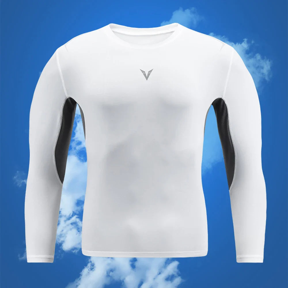 Veidoorn Long Sleeve Compression Shirt – Ultra-Soft Comfort Fabric