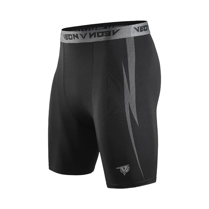 Veidoorn Black Compression Shorts – Superior Comfort and Support