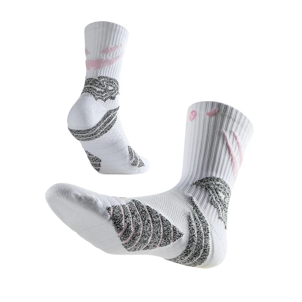Veidoorn Sports Cycling Socks – Non-Slip Thick Breathable Compression