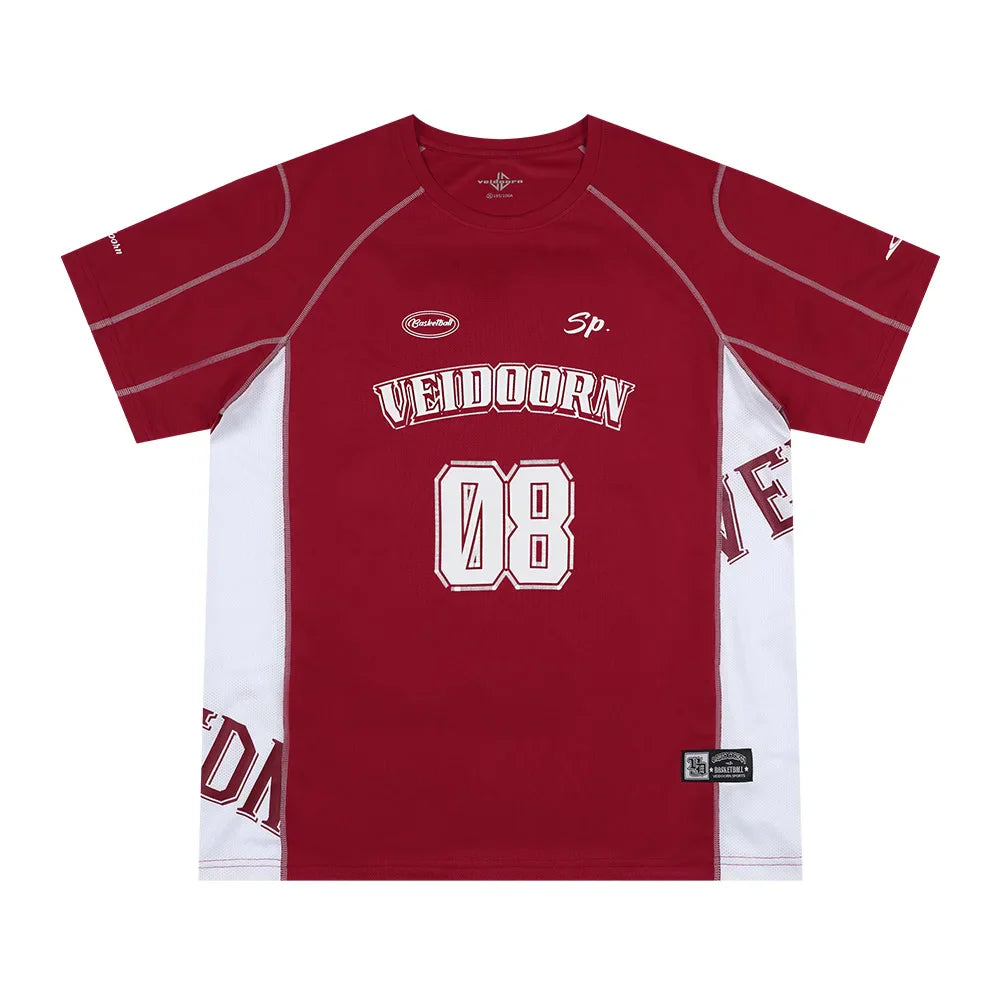 Veidoorn 2025 Purple Basketball Shirt – Lightweight Stretchable Sportswear