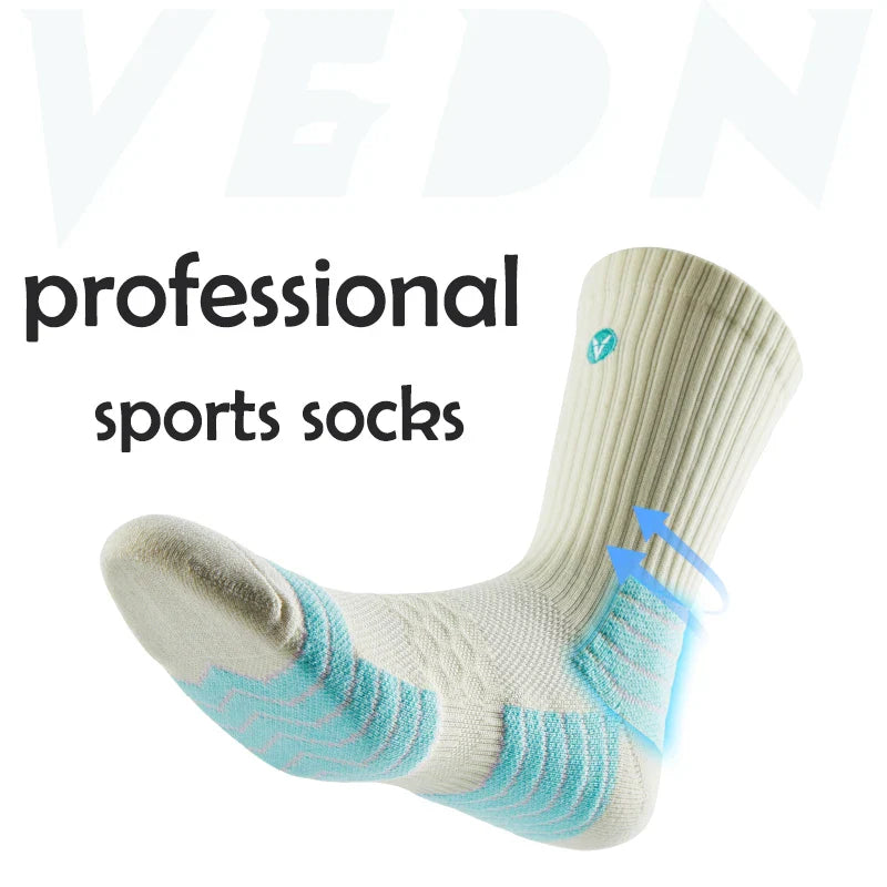 Veidoorn High Quality Sport Socks – Anti-Slip Design for Enhanced Performance
