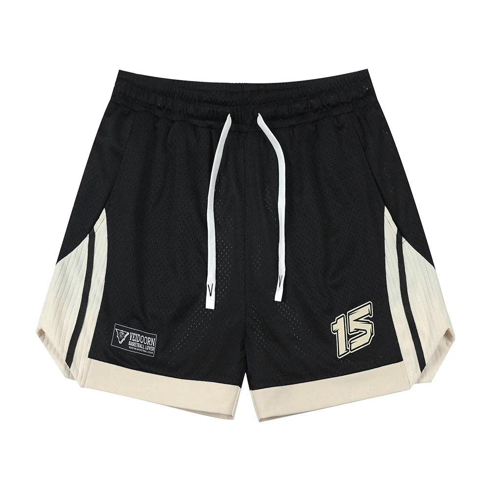 Veidoorn V24008DK Basketball Shorts – Breathable Sweat Wicking Fabric