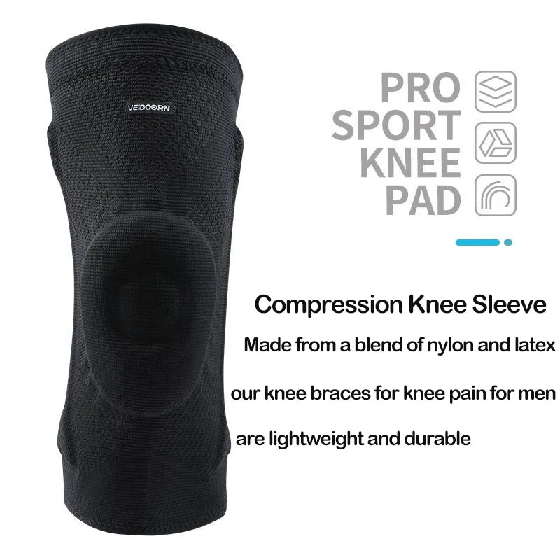 Veidoorn Professional Knee Brace – Pain Relief Compression Sleeve