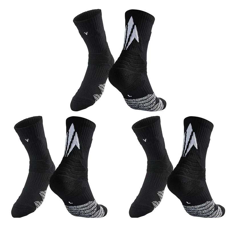 Veidoorn Non Slip Basketball Socks – Thick Padding for Maximum Shock Absorption