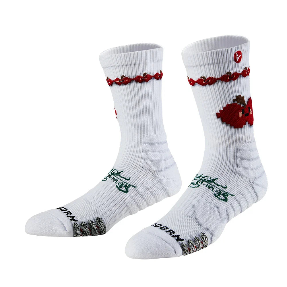 Veidoorn Christmas Sports Socks – Shock Absorbing Cushioned Comfort