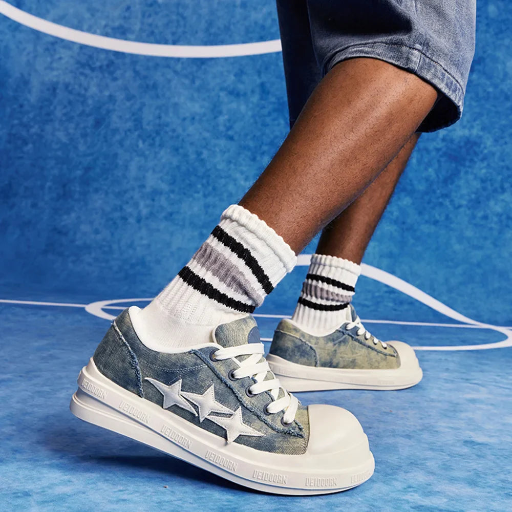 Veidoorn Casual Sneakers 2025 – Breathable Comfort and Retro Style